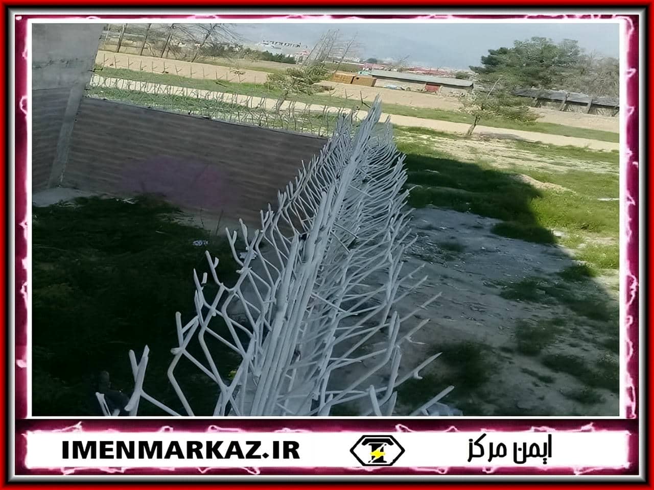 نصب نمونه ای از حفاظ نسل جدید شاخ گوزنی نصب نمونه ای از حفاظ نسل جدید شاخ گوزنی