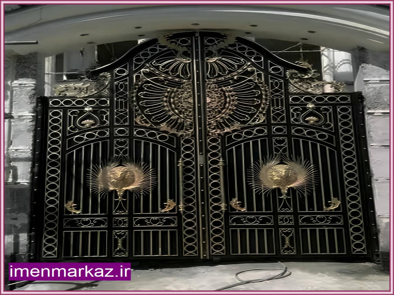 انتخاب درب حیاط آهنی