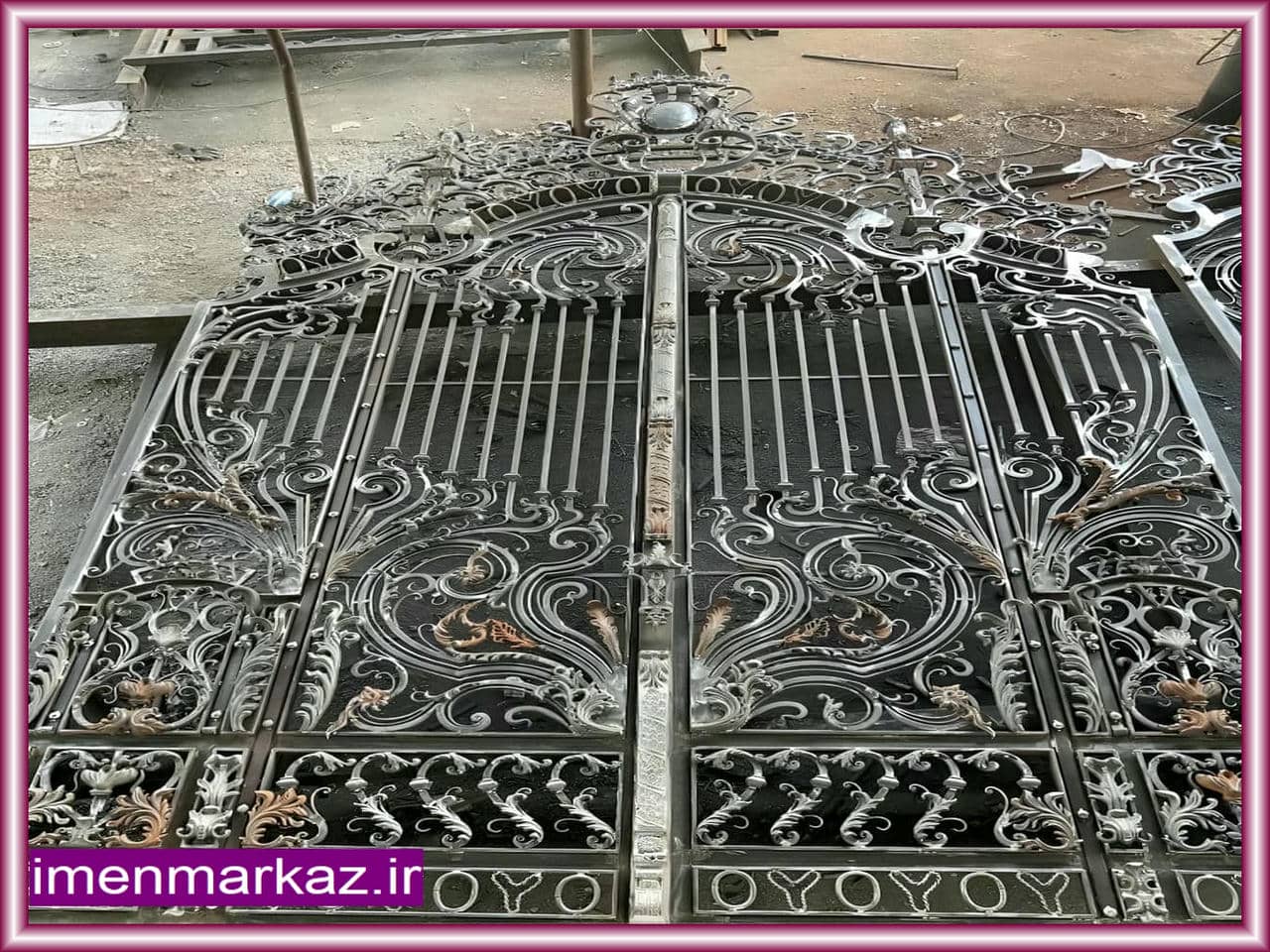 قیمت و محصولات درب حیاط کارخانه ایمن مرکز