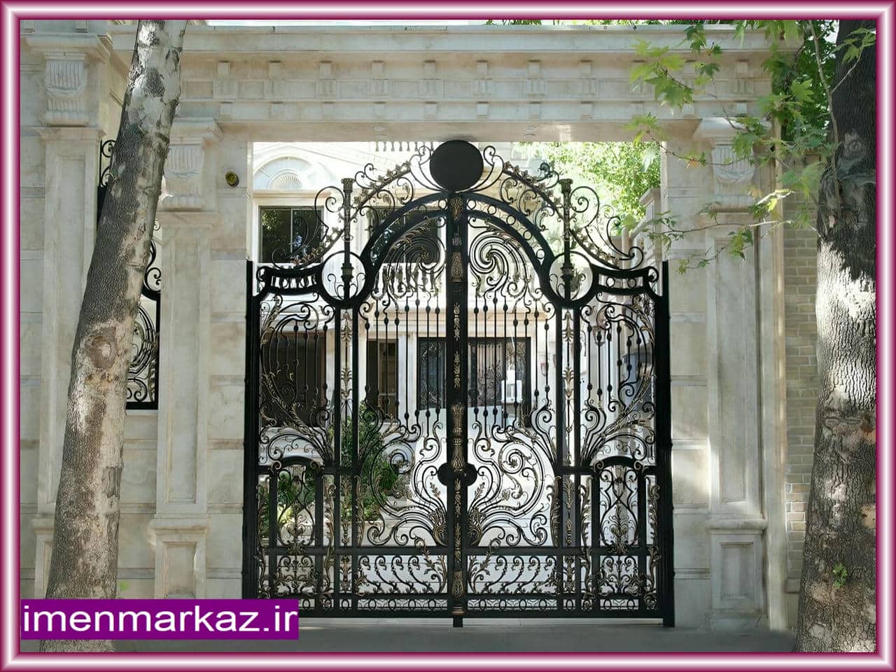 مدل های مختلف درب حیاط