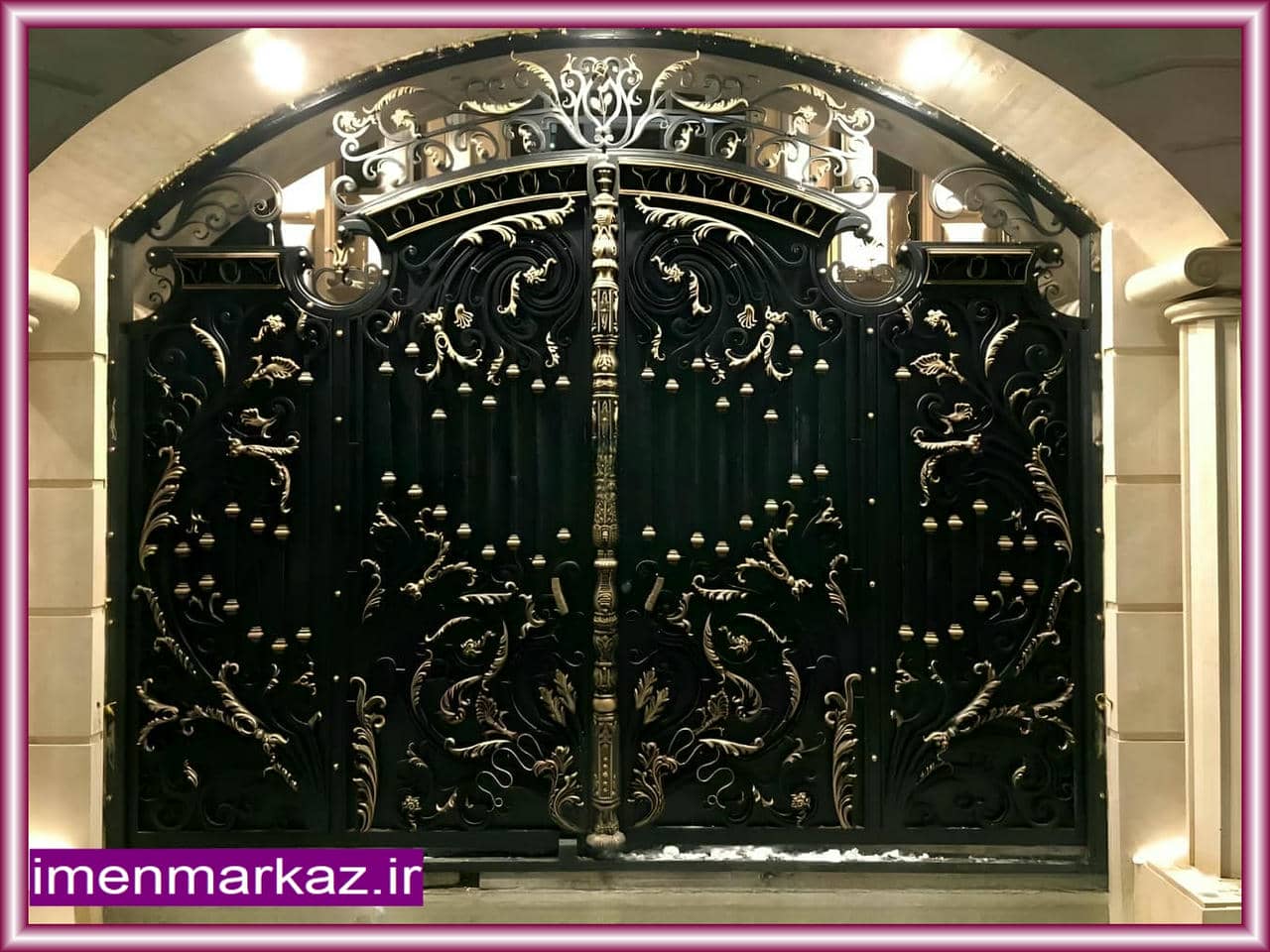 خرید درب فلزی فرفورژه