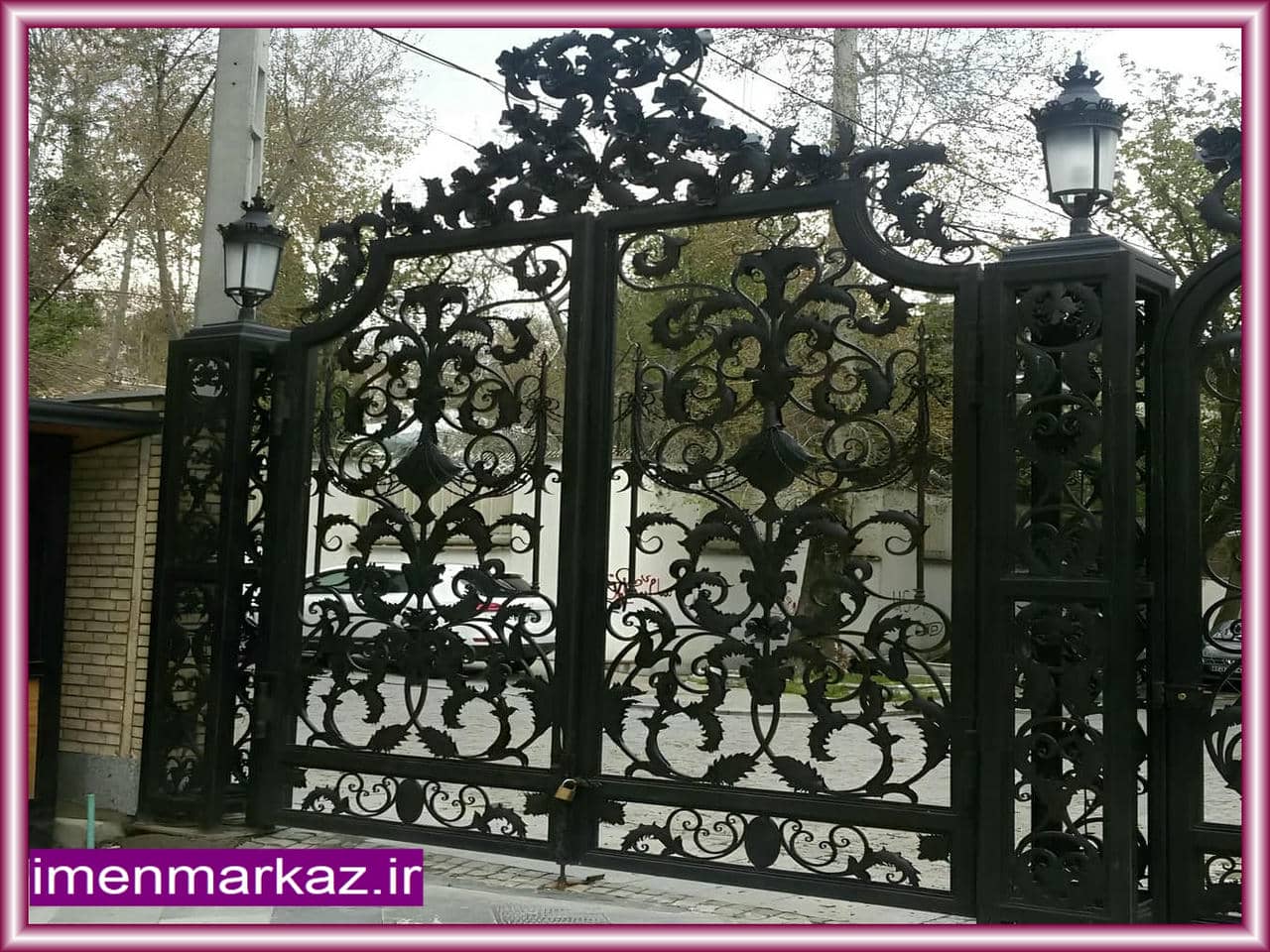 تأثیر درب حیاط ویلایی بر زیبایی و امنیت ساختمان