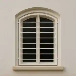 حفاظ پنجره مدل ساده قوس دار