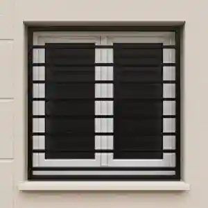 حفاظ پنجره آهنی ساده حفاظ پنجره آهنی ساده