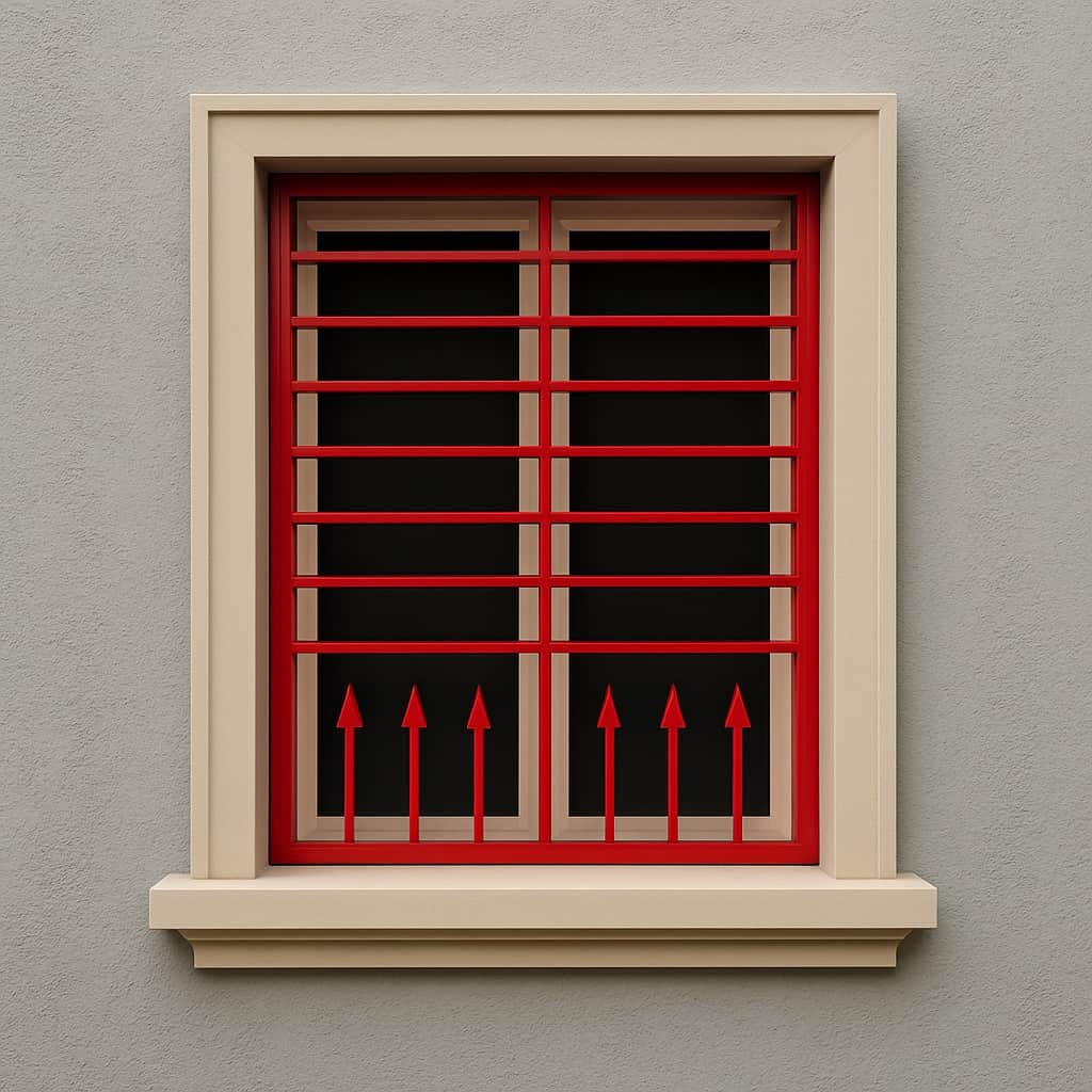 قیمت حفاظ پنجره