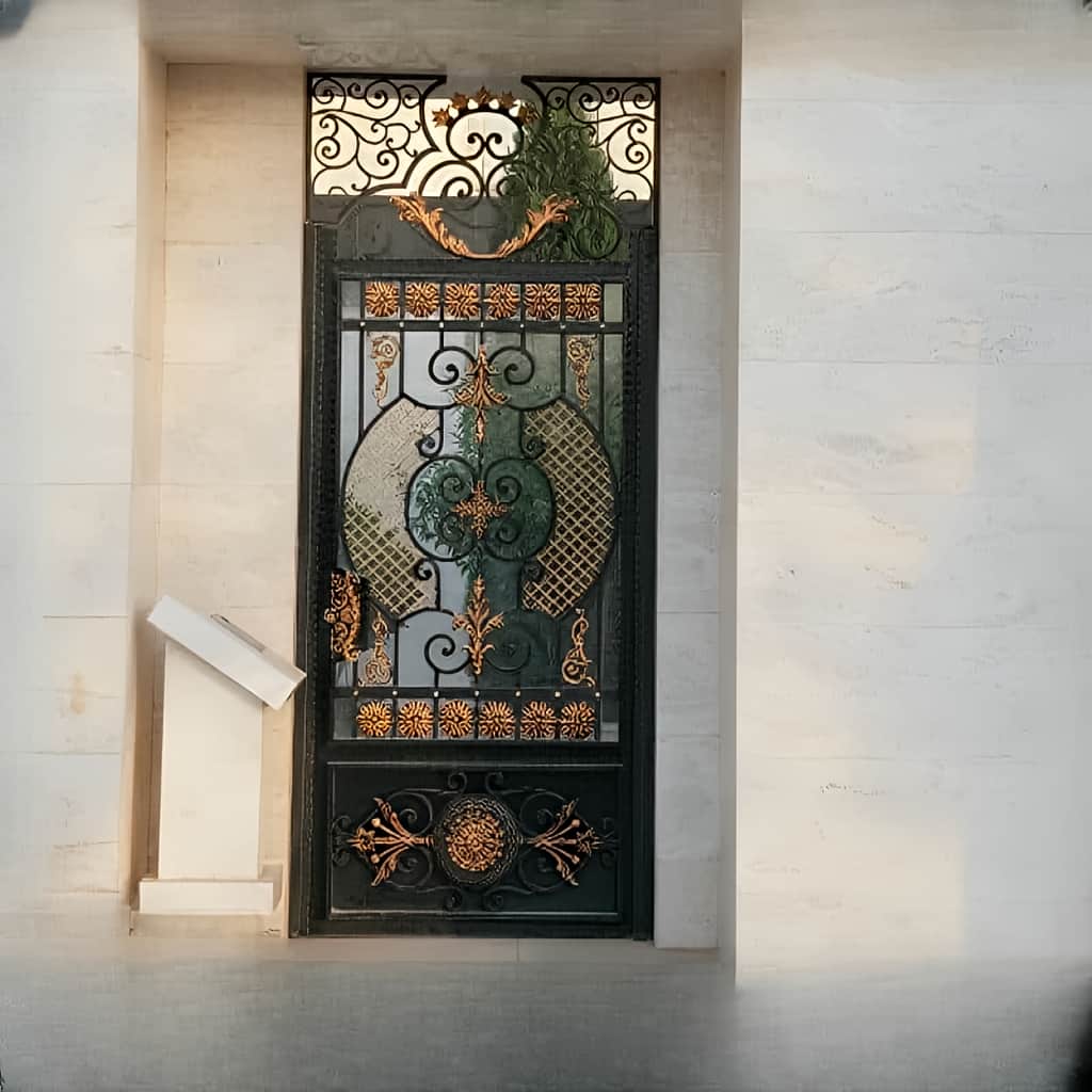 درب ارکیده ضدزنگ