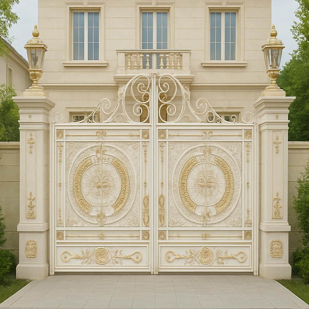 درب مدل ارکیده فرفورژه لوکس