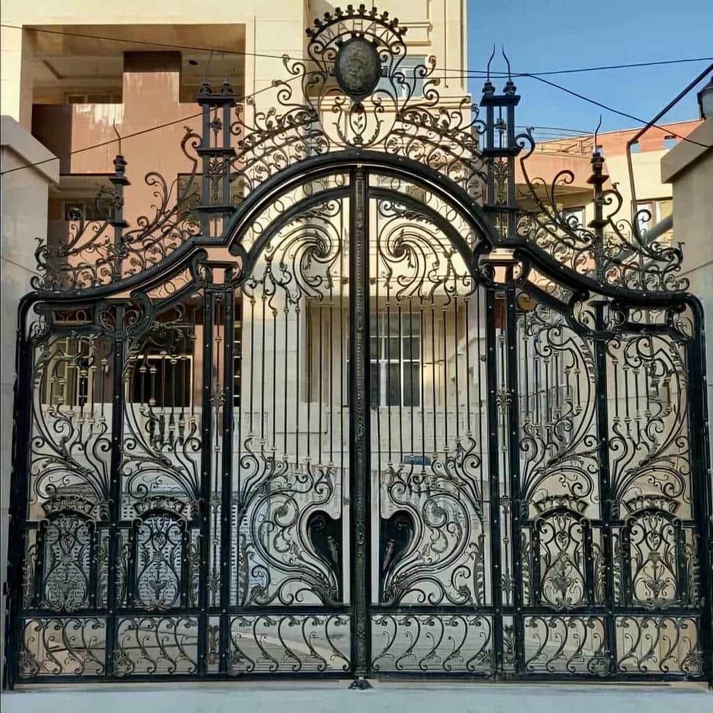 ابعاد درب ویلایی فرفورژه استاندارد