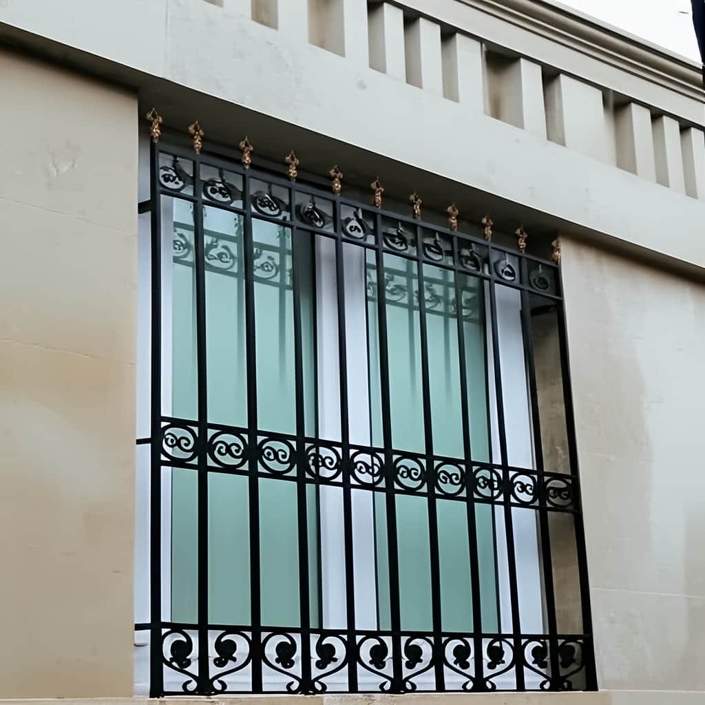 خرید حفاظ پنجره رنگ الکترواستاتیک در رشت