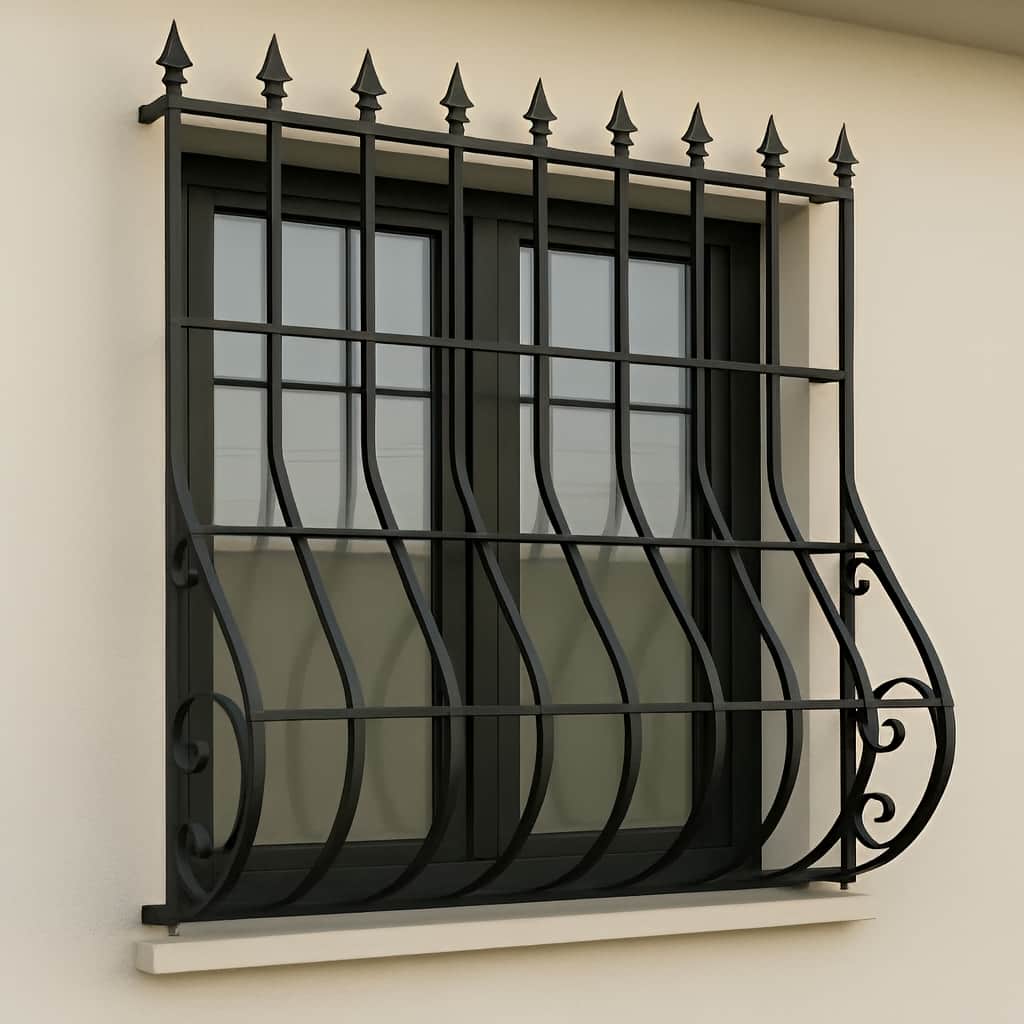 قیمت حفاظ پنجره فرفورژه کلاسیک در کاشان