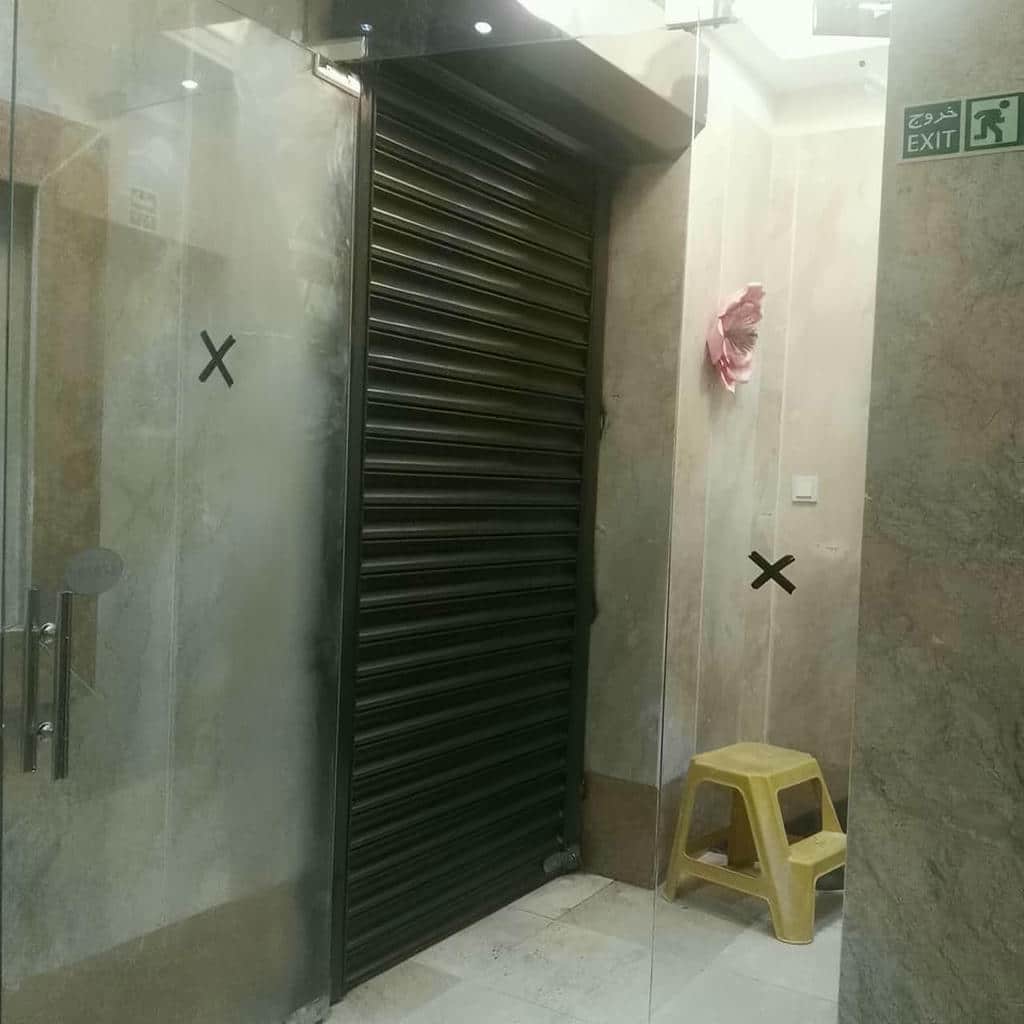 نصب کرکره برقی پارکینگی در مهرشهر کرج