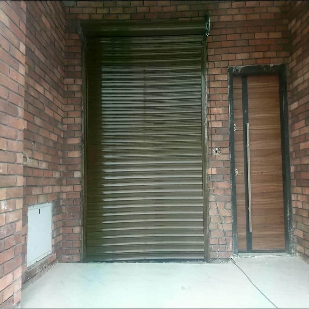 کارخانه کرکره برقی درب کرکره‌ای پارکینگ در بجنورد