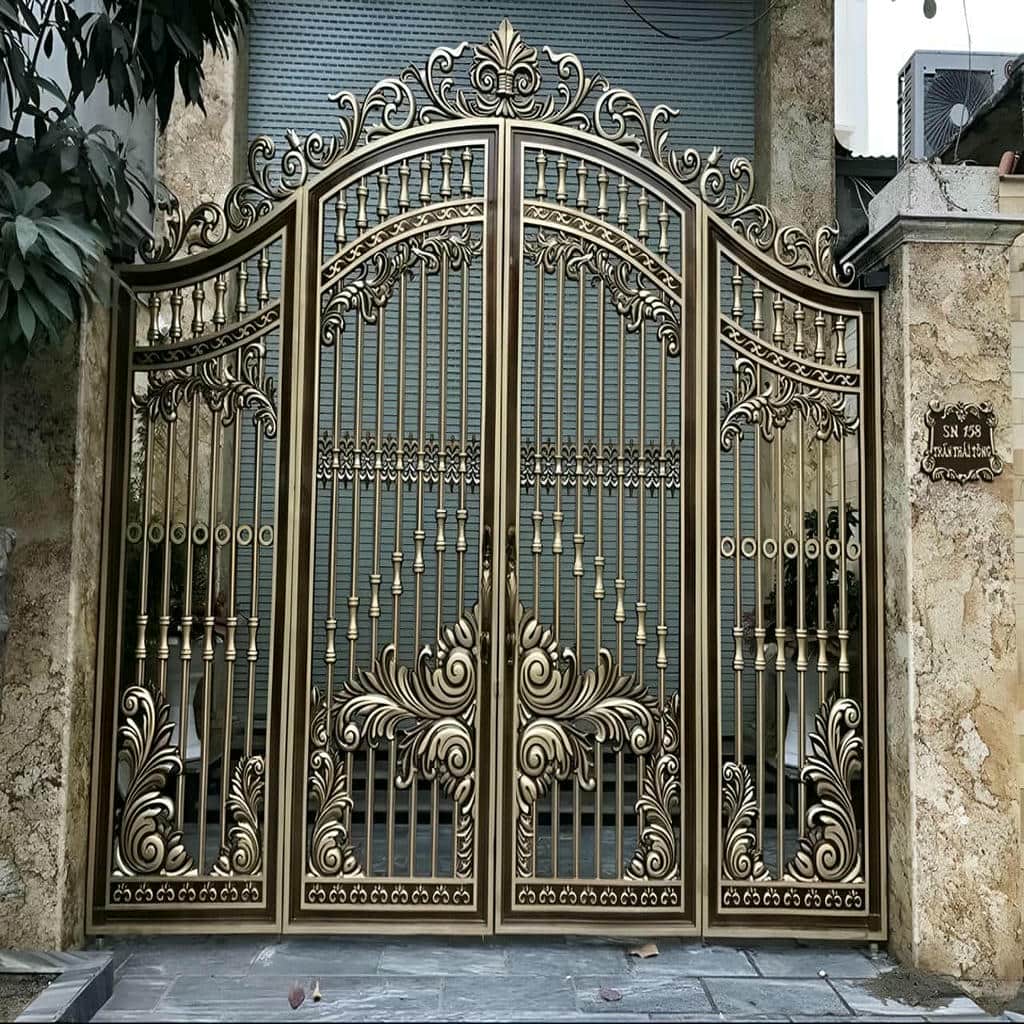 قیمت درب حیاط فرفورژه مدرن در اردبیل