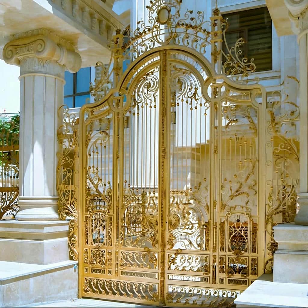 قیمت درب حیاط فرفورژه کلاسیک در عظیمیه کرج