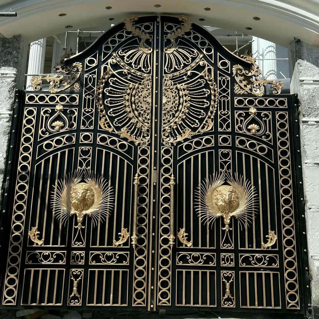 قیمت درب حیاط فرفورژه مدرن در بندر دیلم