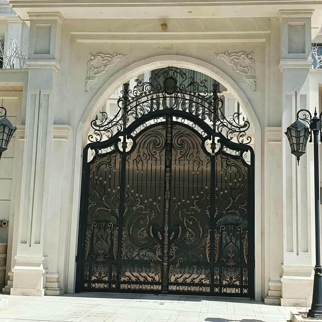 درب حیاط فرفورژه در اراک