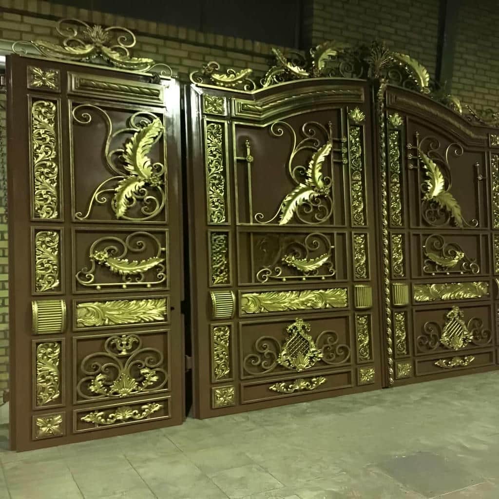 قیمت درب حیاط فرفورژه کلاسیک در ساوه