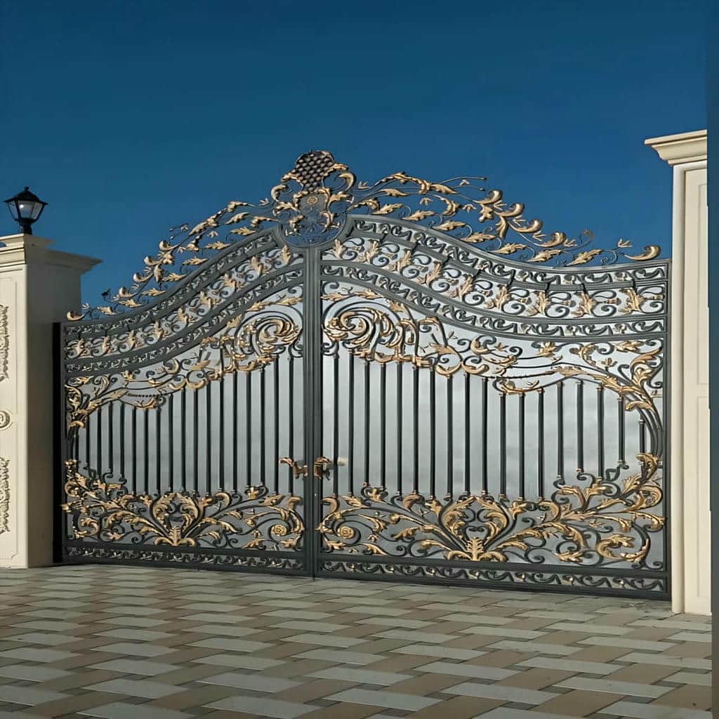 قیمت درب حیاط فرفورژه کلاسیک در مریوان