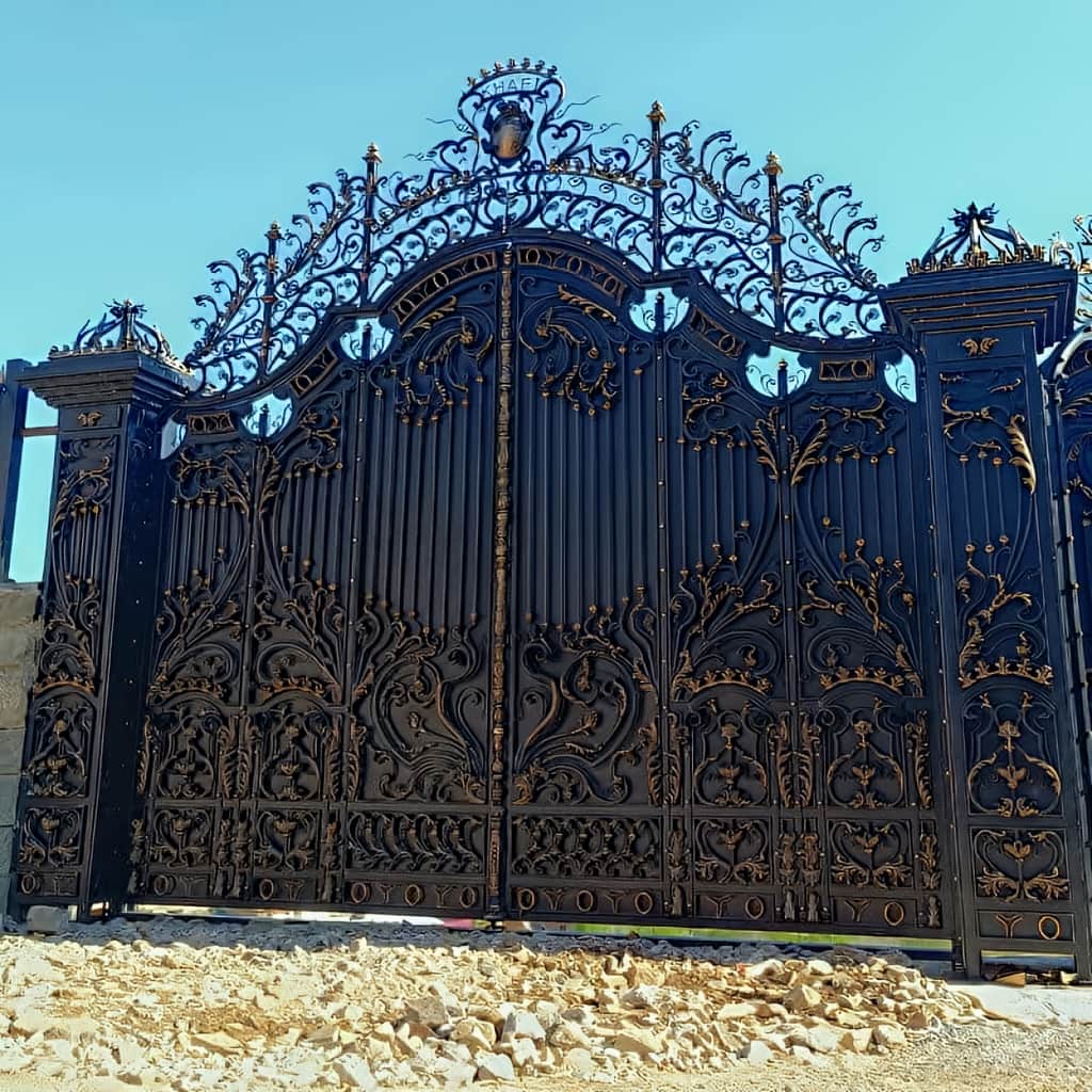 درب حیاط فرفورژه در استان گیلان