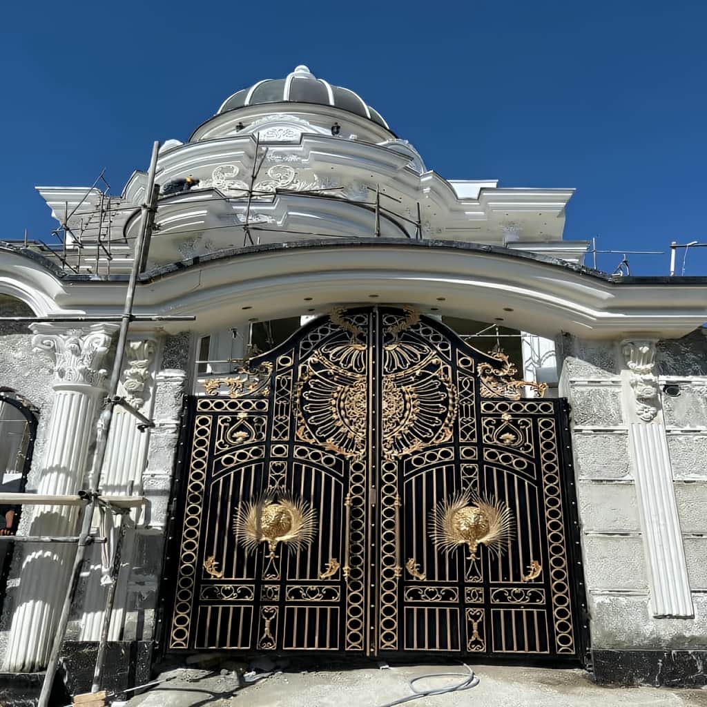 قیمت درب حیاط فرفورژه سفارشی در رفسنجان
