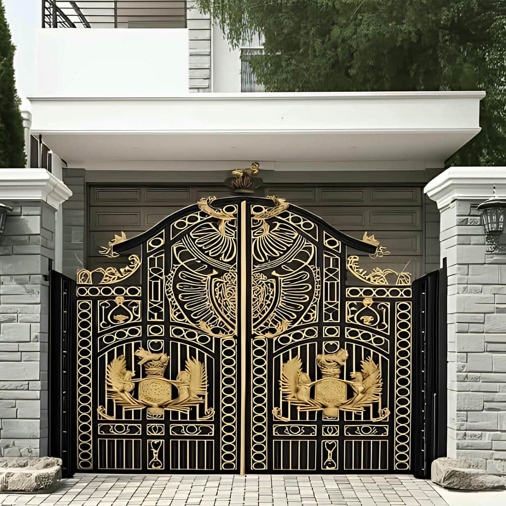 قیمت درب حیاط فرفورژه سفارشی در بندر دیلم