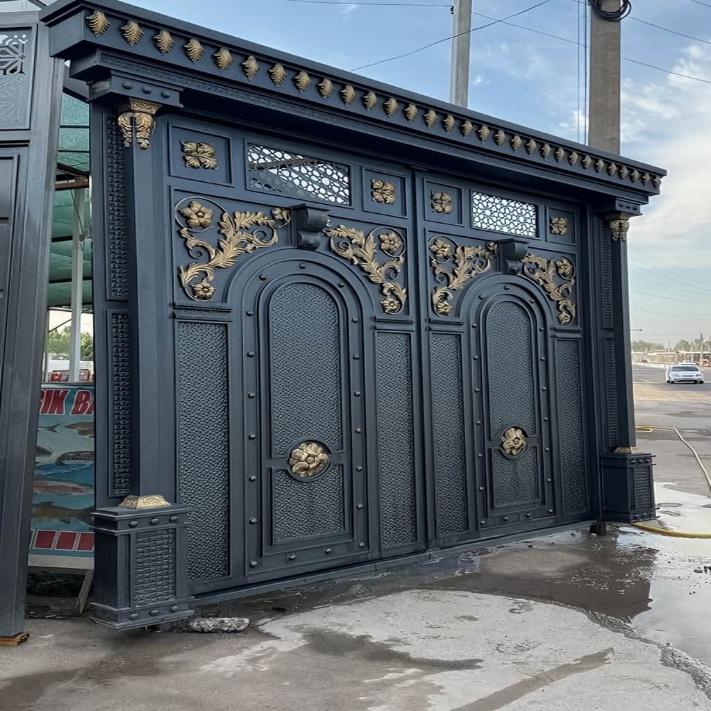 قیمت درب حیاط فرفورژه مدرن در آبادان
