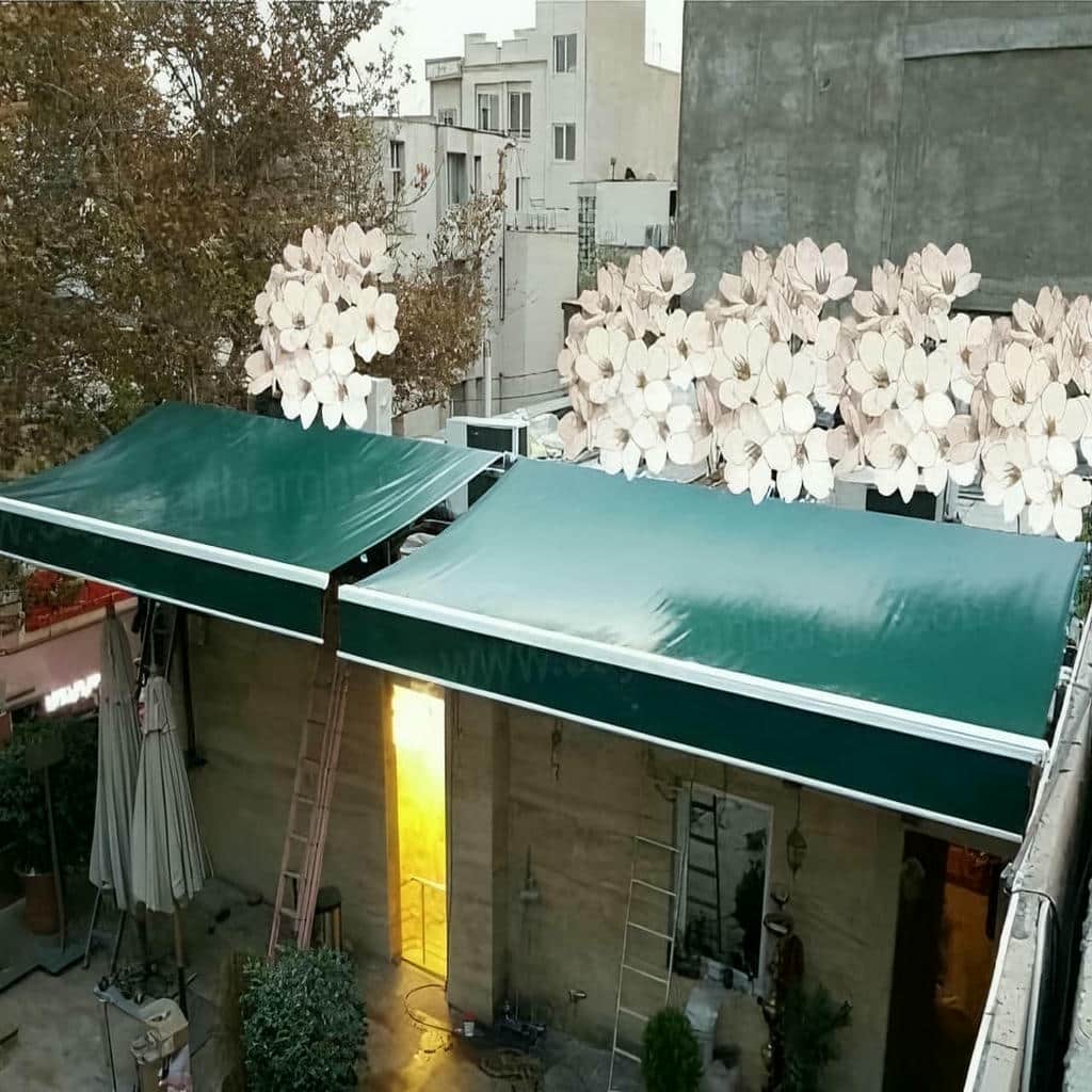 خرید سایبان برقی سیستم کنترل در اهواز