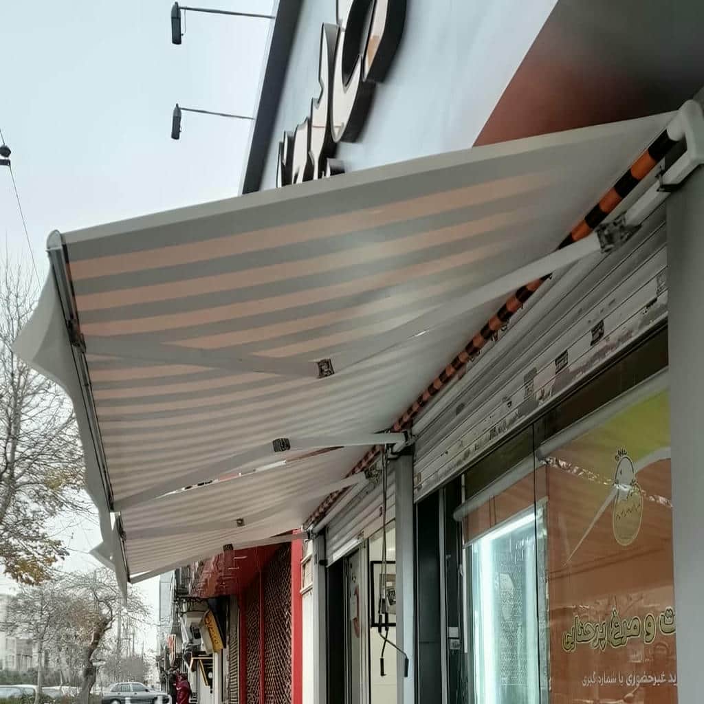 سایبان برقی در کردان