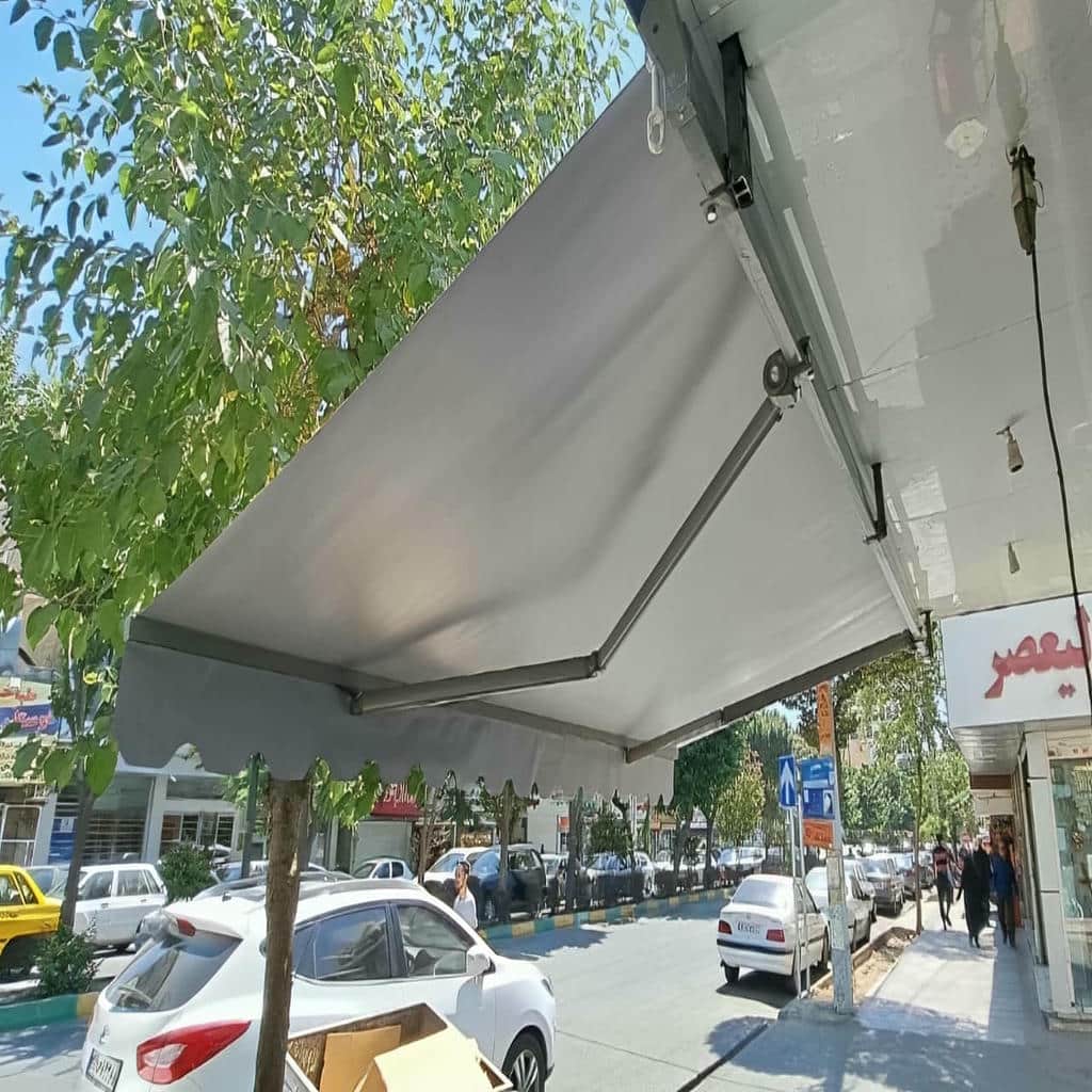 خرید سایبان برقی بازویی اتوماتیک در لواسان