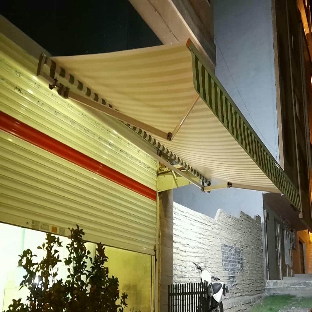 سایبان برقی در استان گیلان