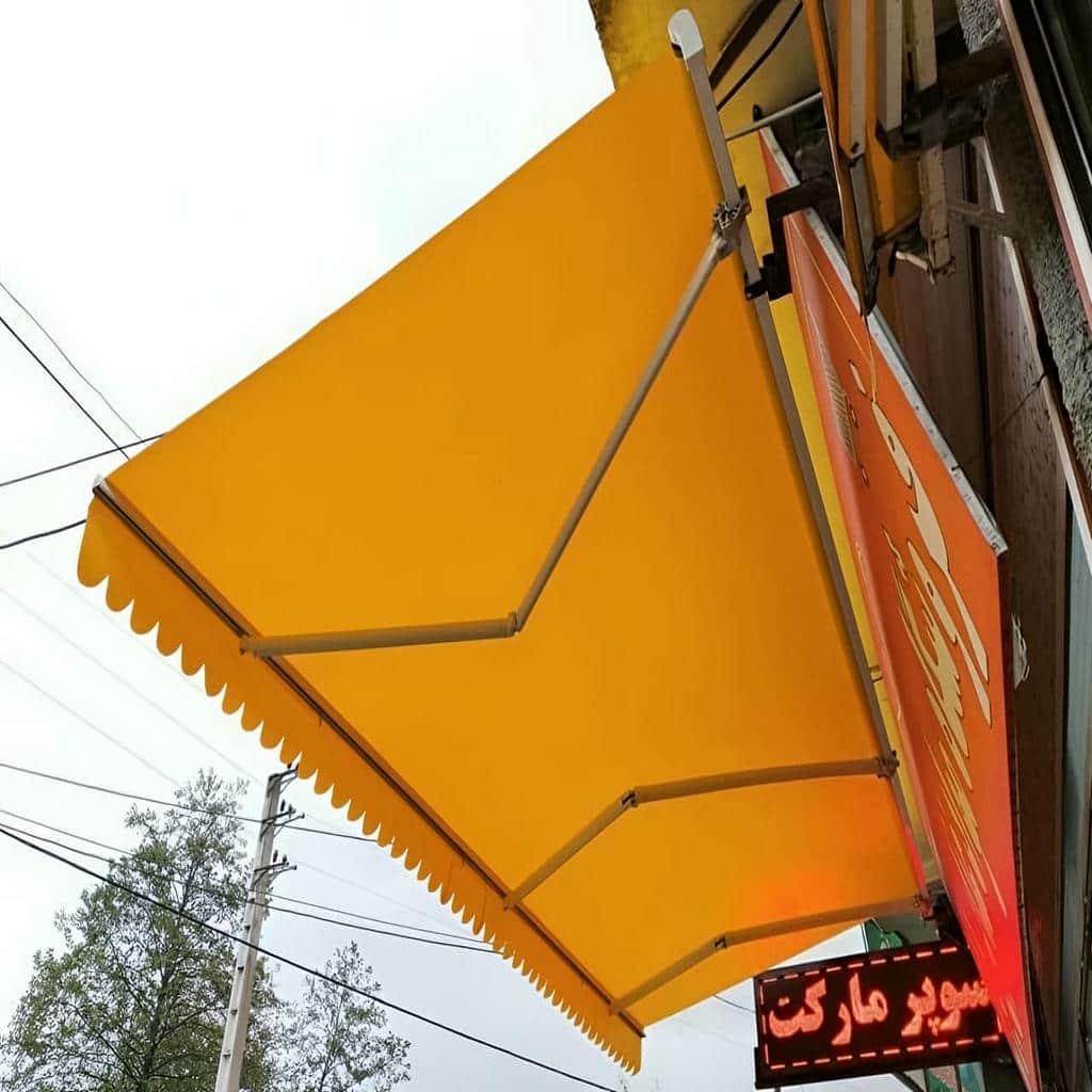 قیمت سایبان برقی مغازه در تهران