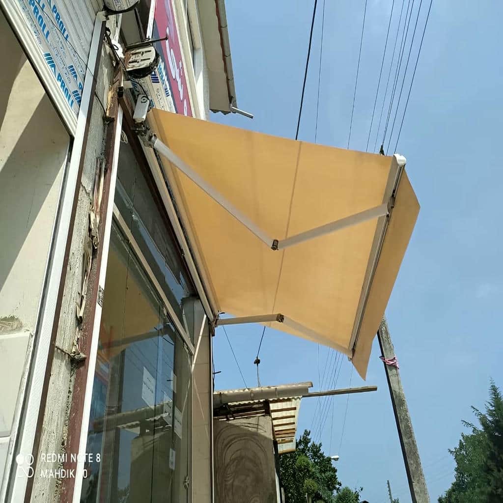 کارخانه سایبان برقی بازو آلومینیومی در شیراز