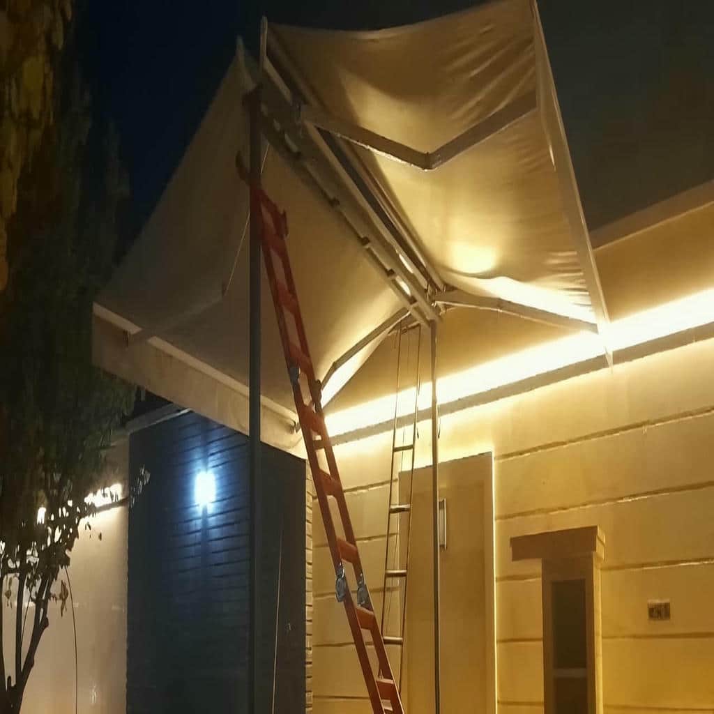 فروش سایبان برقی موتور قدرتمند در ایلام