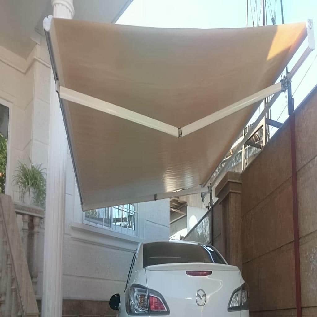 قیمت سایبان برقی مغازه در مشهد