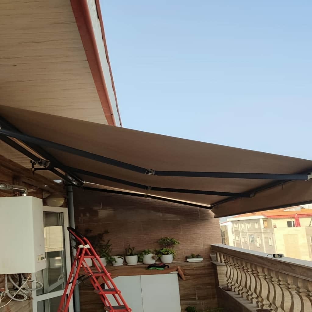 فروش سایبان برقی موتور قدرتمند در تبریز