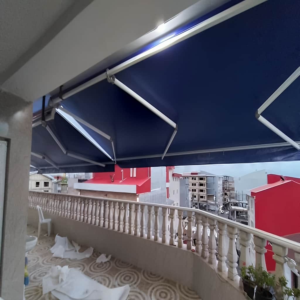 نصب سایبان برقی تخصصی در بابل