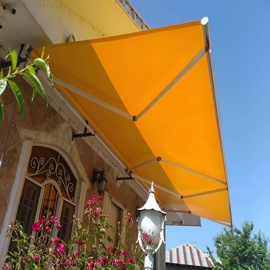 نصب سایبان برقی مقاوم UV در استان گیلان