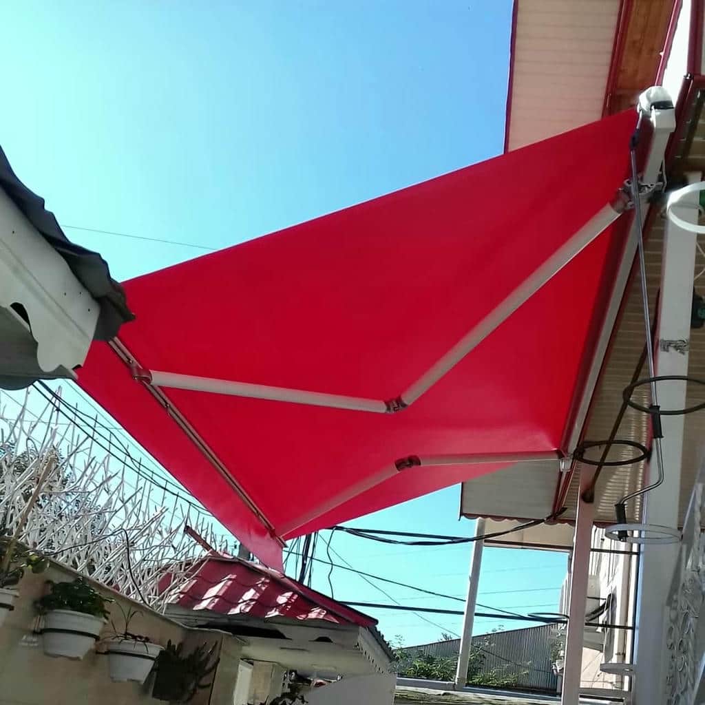 قیمت سایبان برقی پارچه مقاوم در ایلام