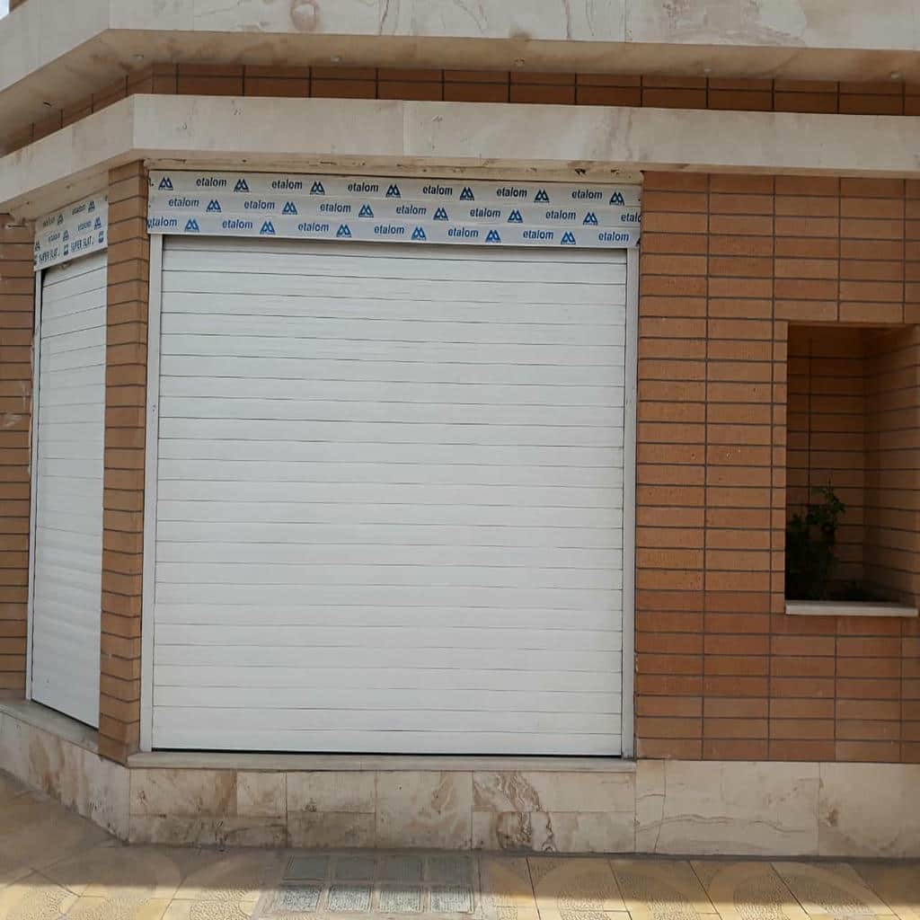 کارخانه کرکره برقی درب کرکره‌ای پارکینگ در آمل