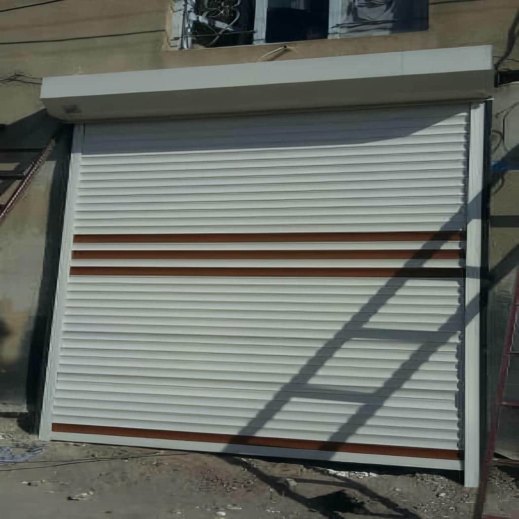 نصب کرکره برقی تیغه فولادی در تهران