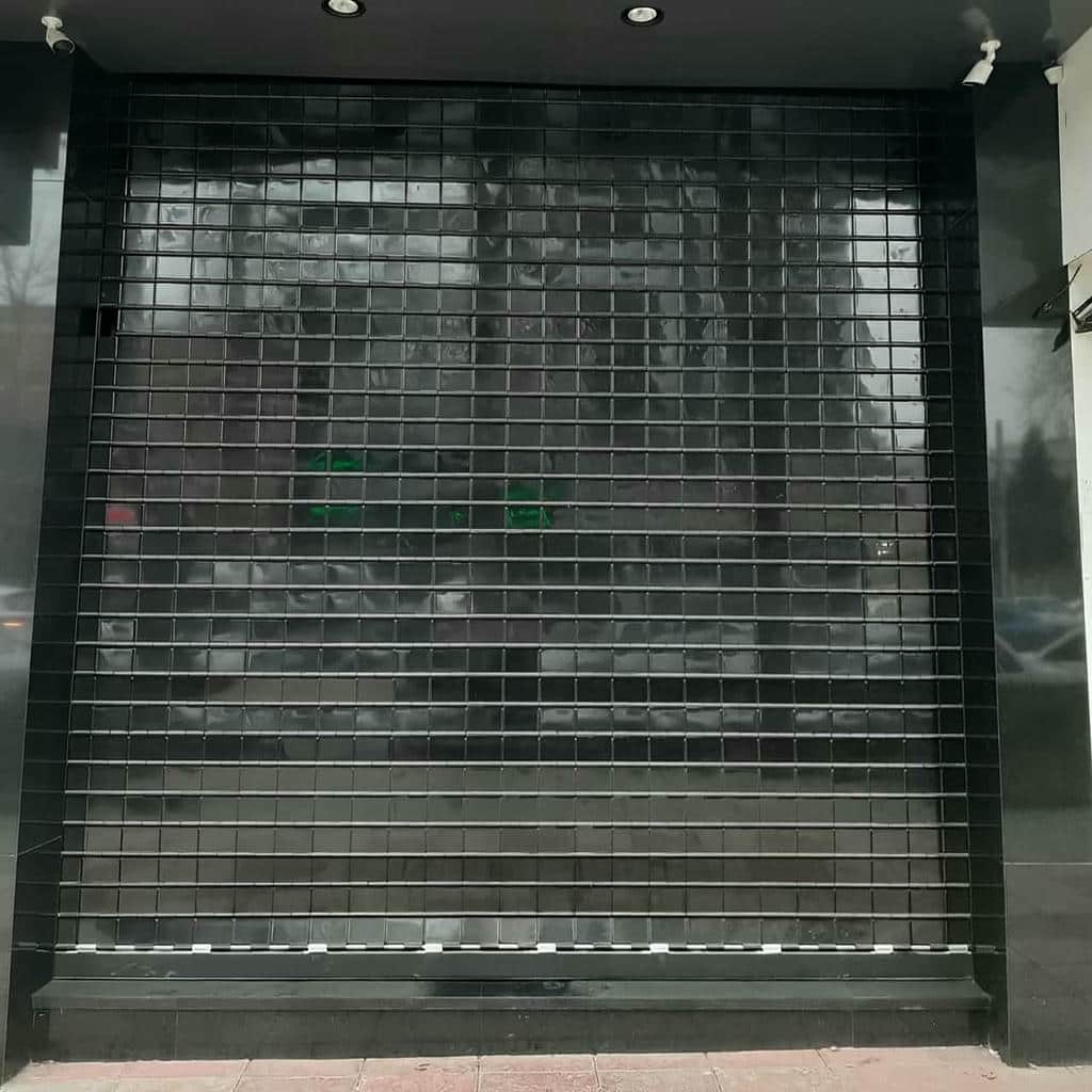 کارخانه کرکره برقی درب کرکره‌ای پارکینگ در تهران