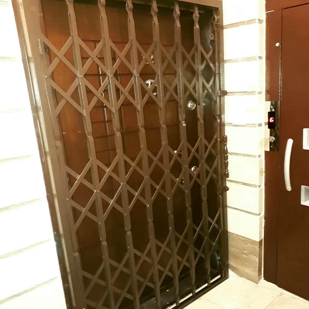 خرید درب آکاردئونی ضد سرقت دوگل در قشم