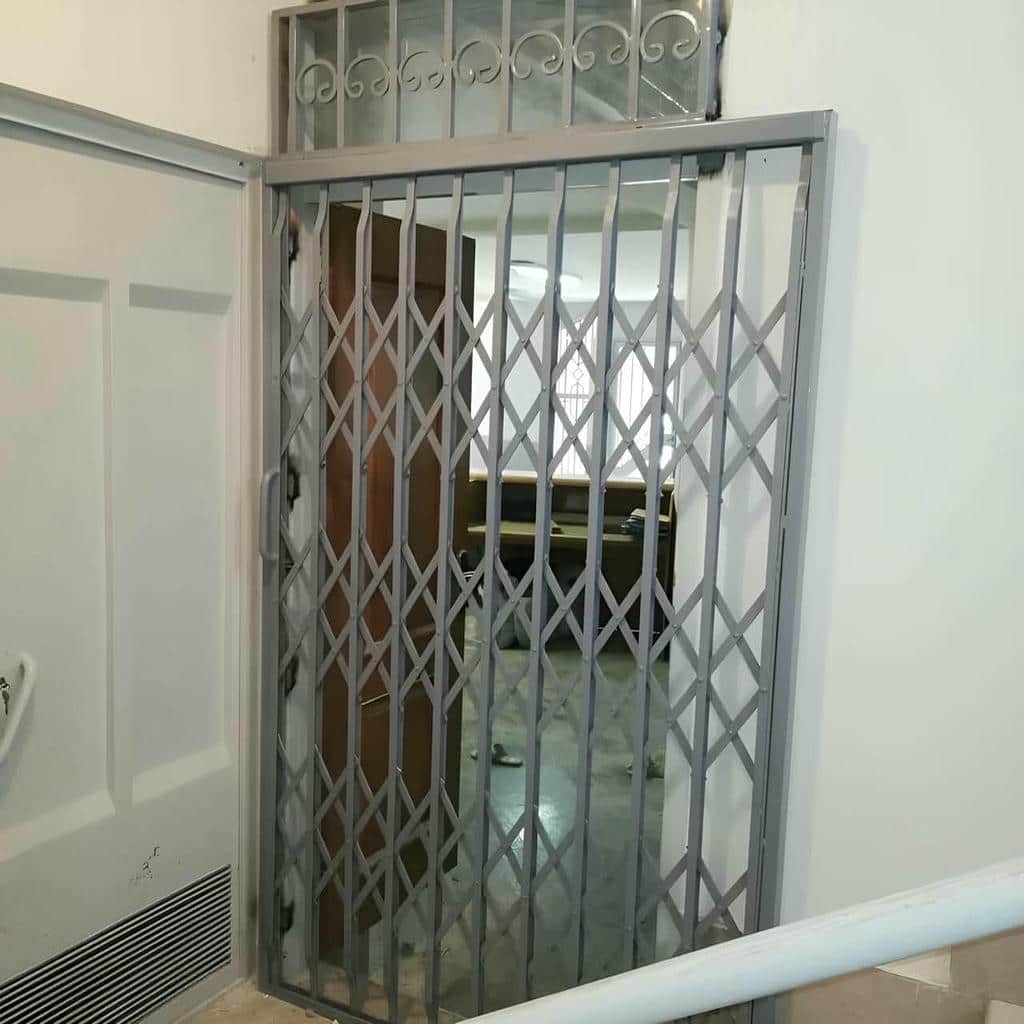 خرید درب آکاردئونی ضد سرقت دوگل در کاشان