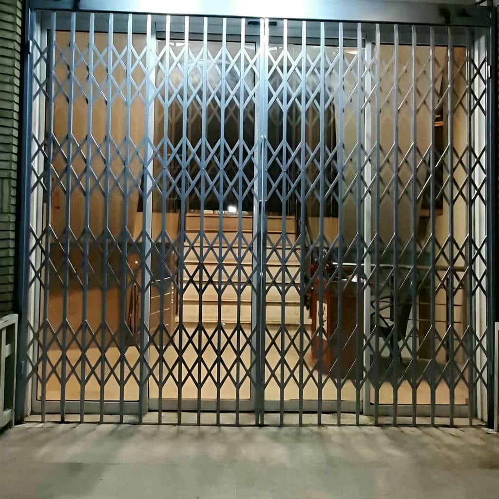 قیمت درب آکاردئونی ضد سرقت سه‌گل در استان گلستان
