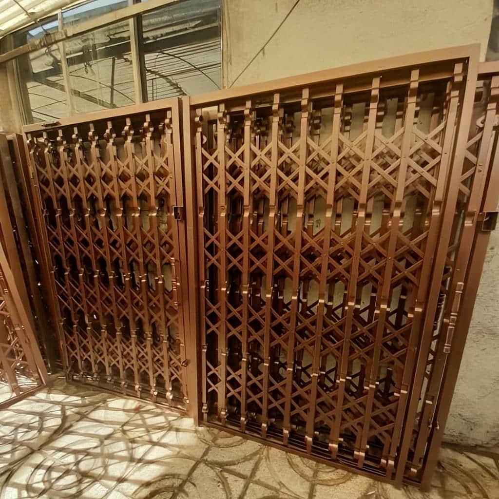 کارخانه درب آکاردئونی ضد سرقت رنگ مقاوم در قشم