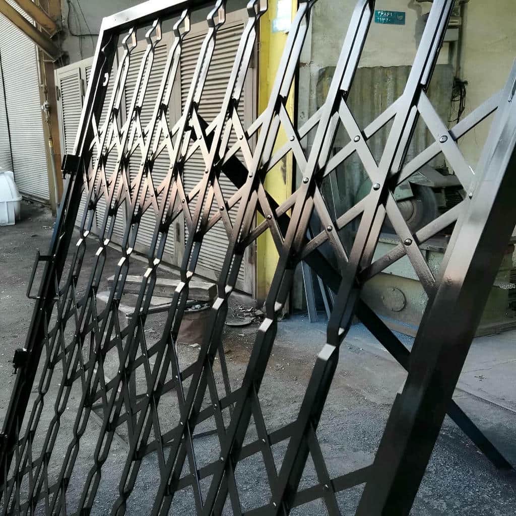 کارخانه درب آکاردئونی ضد سرقت رنگ کوره ای در ایرانشهر