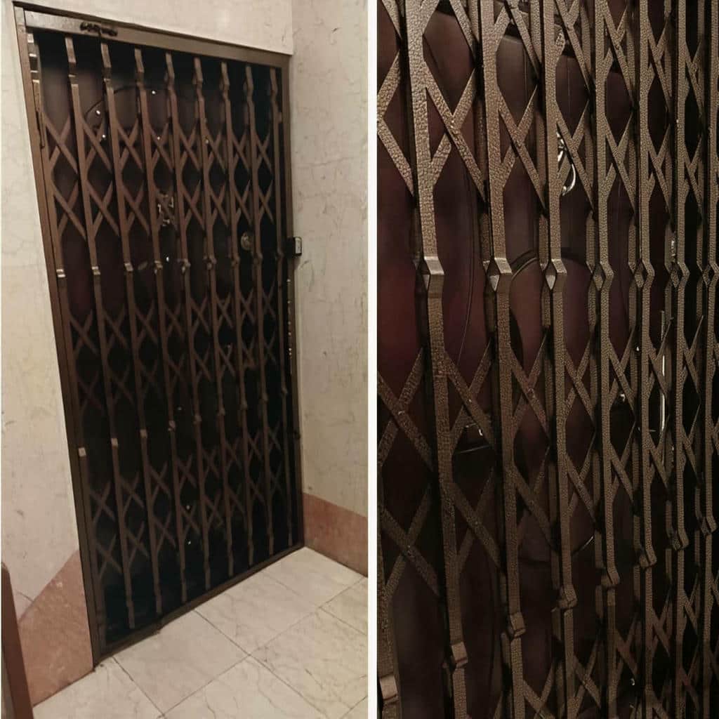 خرید درب آکاردئونی ضد سرقت قفل مخفی در آبادان