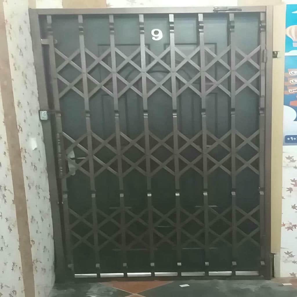 خرید درب آکاردئونی ضد سرقت دوگل در بیرجند