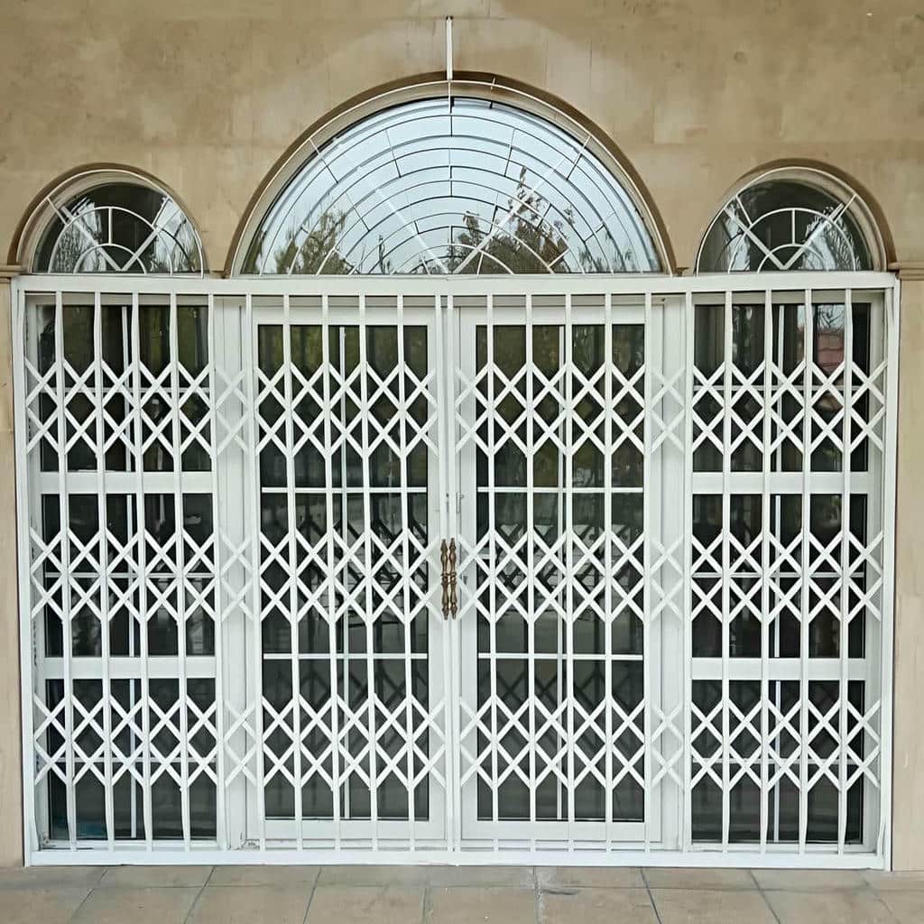 خرید درب آکاردئونی ضد سرقت دوگل در ساری