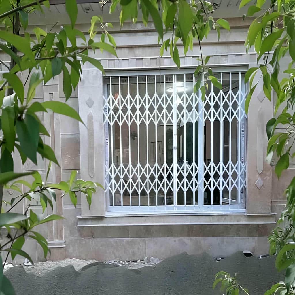 خرید درب آکاردئونی ضد سرقت قفل ضدبرش در کیش